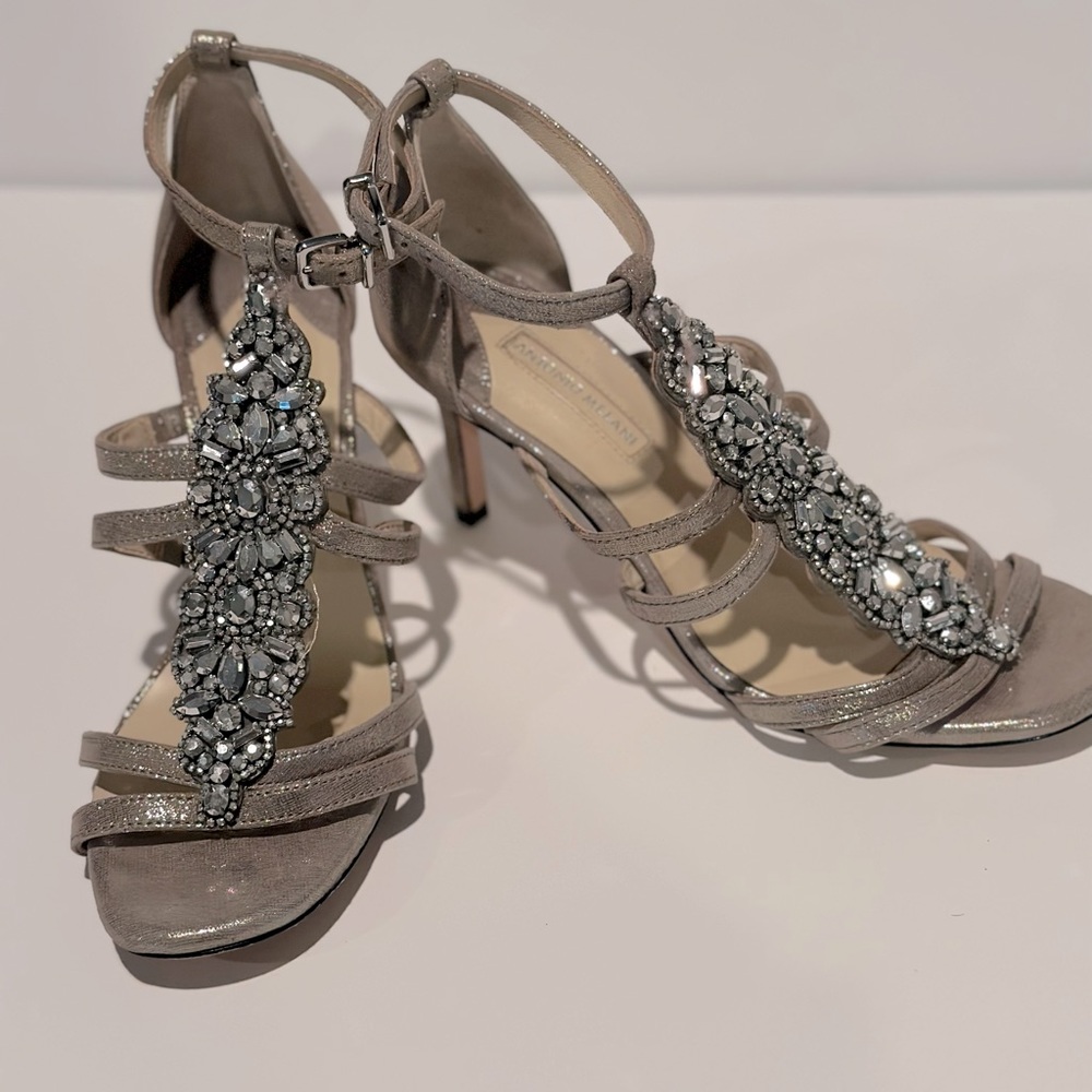 Antonio Melani jeweled embellished heels
